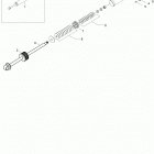 Xtrim Boondocker 800R E-TEC (E) Амортизатор лыжи