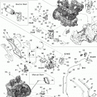 Rave SC 600 E-TEC 01- Engine And Engine Support 600HO ETEC