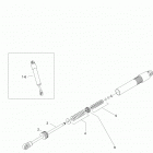 Xtrim 600 SDI 07- Take Apart Shock, Ski