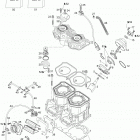 Rave XT N-duro 800HO PowerT Цилиндр и головка