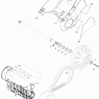 Rave N-duro 550 F Защита ремня вариатора