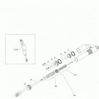 Rave N-duro 550 F 07- Take Apart Shock, Ski