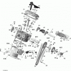 Yeti TUV V-1300 01- Cylinterhead rear