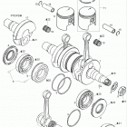 Safari 400E 01- Crankshaft And Pistons, 377