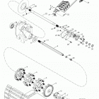 Enduro 600 HO/RC 05- Drive Axle