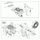Explorer 550 F 01- Fan Housing