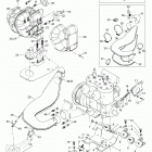 Sport Touring 600 01- Engine Mount Plate / Muffler