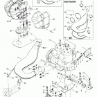 Enduro 700 Special/RER 01- Engine Mount Plate / Muffler
