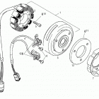 Super Touring 800 03- Fly Wheel