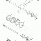 G-Touring 600 05- Drive Axle