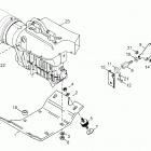 Sport XR 500F 01- Engine Mount Plate