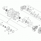 M 8000 MOUNTAIN CAT 153 GREEN Вал приводной трака и тормоза