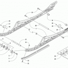 XF 6000 HIGH COUNTRY LTD ES 141 BLACK EARLY BUILD Рельс скольжения и гусеница