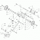 XF 8000 HIGH COUNTRY LTD ES 153 BLACK Задняя подвеска ,задний рычаг