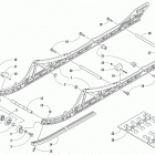 XF 8000 HIGH COUNTRY LTD ES 153 BLACK Рельс скольжения и гусеница