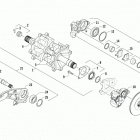 ZR 3000 LXR 129 BLACK Вал приводной трака и тормоза