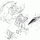 ZR 6000 EL TIGRE ES 137 BLACK EARLY BUILD Капот и воздуховоды