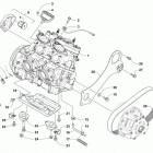 ZR 6000 LTD ES 129 BLACK Опора двигателя и вариатор