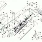 ZR 6000 LTD ES 129 ORANGE EARLY BUILD Тунель ,задний бампер и брызговик