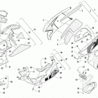 ZR 6000 RR ES 137 GREEN EARLY BUILD Поддон и обтекатели