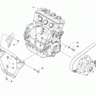 ZR 7000 LTD 137 ORANGE Опора двигателя и вариатор