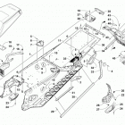 ZR 8000 LXR ES 129 BLACK Тунель ,задний бампер и брызговик