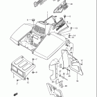 LT-4WD Quad Runner Front fender (model m / n / p / r / s)