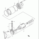 LT-F160 Quad Runner ПУСКОВОЙ ЭЛЕКТРОДВИГАТЕЛЬ