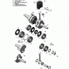 EXPEDITION - 2-STROKE - LE-XTREME Коленвал и поршни - 600HO E-TEC
