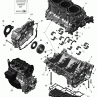 GRAND TOURING - 4-STROKE Блок-картер - 1200 itc 4-tec