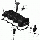 GRAND TOURING - 4-STROKE Клапанная крышка - 1200itc 4-tec