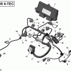 GRAND TOURING - 4-STROKE Жгут двигателя и электронный модуль - 1200itc 4-tec