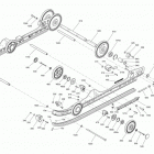MXZ - 2-STROKE - 600 CARB_600HO E-TEC_800R E-TEC Задняя подвеска