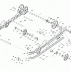 MXZ - 2-STROKE - 600 CARB_600HO E-TEC_800R E-TEC Задняя подвеска - xrs - inferior