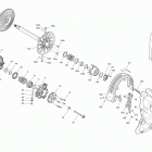 MXZ - 2-STROKE - 850 E-TEC Шкив - все модели