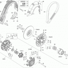 SKANDIC - 2-STROKE - WT-SWT Шкив - 550f