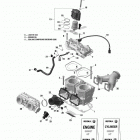 SKANDIC - 2-STROKE - WT-SWT Цилиндр и головка - 600ho e-tec