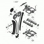 SKANDIC - 4-STROKE - WT-SWT Распредвалы и цепь ГРМ - 600 асе