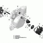 SKANDIC - 4-STROKE - WT-SWT Система охлаждения двигателя - 900 асе