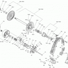 SUMMIT - 600 Carb_600HO E-TEC_800R E-TEC Система шкивов - 600ho e-tec
