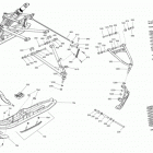 SUMMIT - 600 Carb_600HO E-TEC_800R E-TEC Передняя подвеска и лыжи - все модели