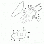 ATV 1000 XT EPS WHITE Крышка магнето