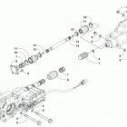 ATV 500 RED Вал привода