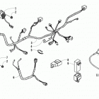 ATV ALTERRA 90 RED Electrical and wiring harness assembly