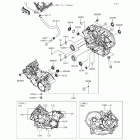 Brute Force 750 4x4i (KVF750-LHF) Картер