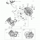 Brute Force 750 4x4i EPS (KVF750-GHF) Картер
