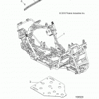 A17DAA50A7 ACE 500 SOHC Шасси, основная рама и пластина скольжения
