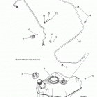 A17DAH57A5 ACE 570 HD EFI Топлевный бак
