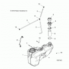 A17SXA85A1/A7/SXE85AB/AM/AS/A9 SPORTSMAN 850 SP Топлевный бак