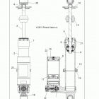 A17SVA95N2/SVE95NM SCRAMBLER 1000 MD Подвеска, амортизатор, передняя